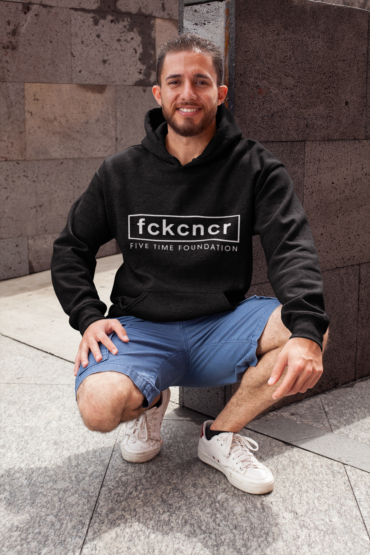 FCKCNCR UNISEX HOODIE WHITE EDITION