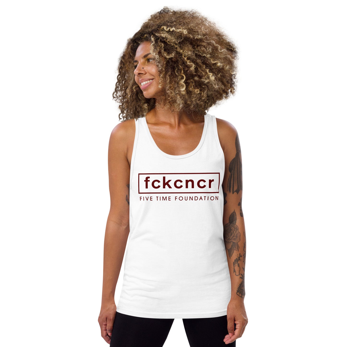 FCKCNCR UNISEX TANK TOP BLUE EDITION