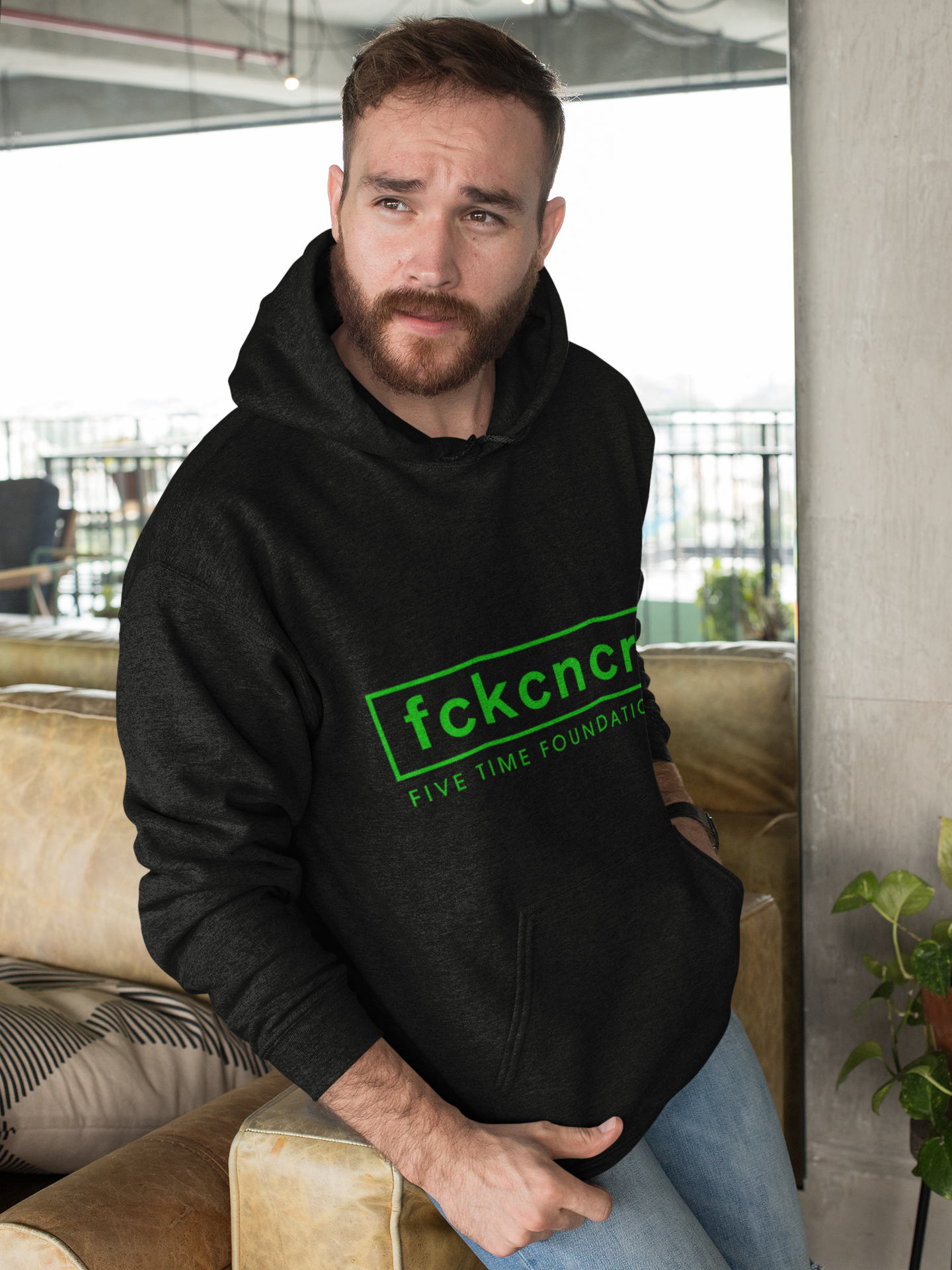 FCKCNCR Unisex Hoodie Green