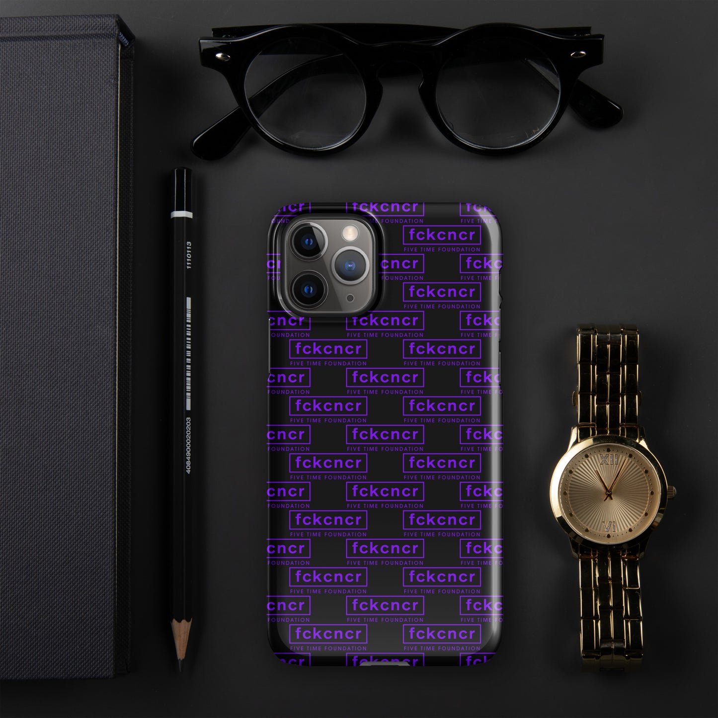 FCKCNCR IPHONE CASE PURPLE EDITION