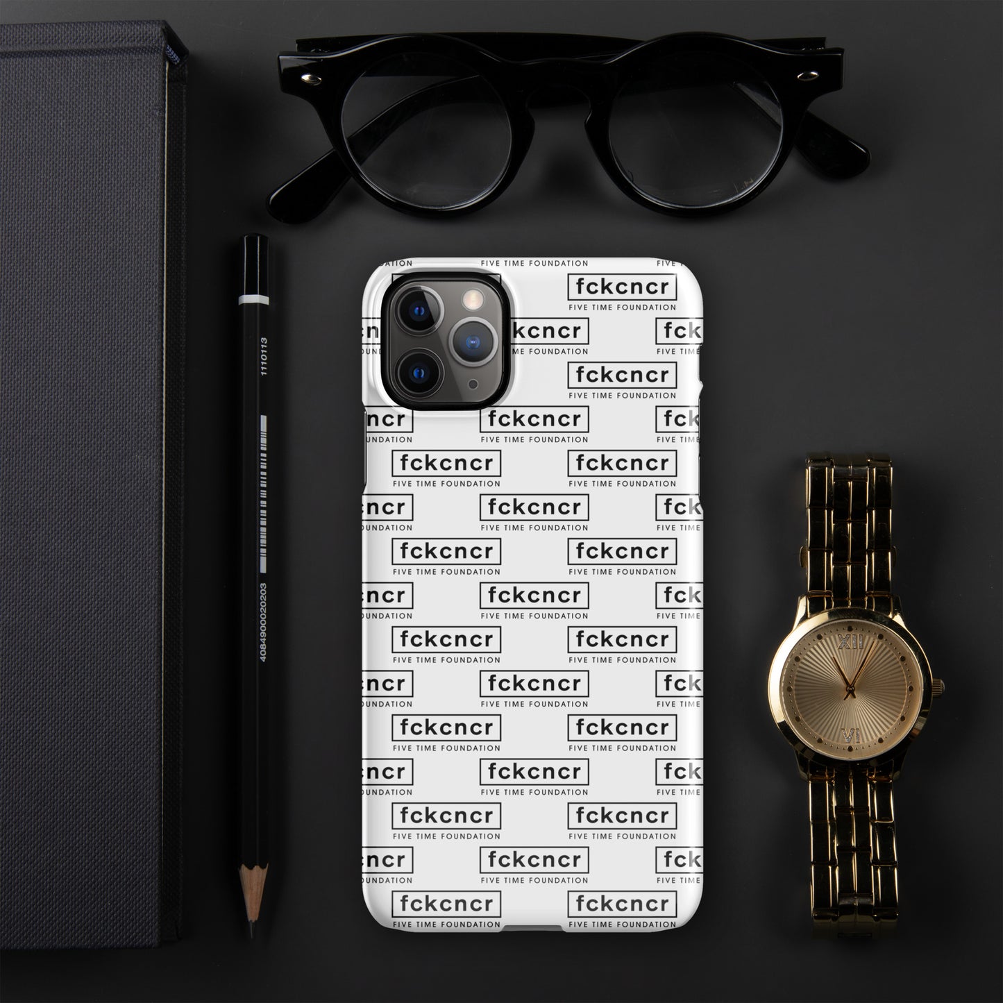 FCKCNCR IPHONE CASE BLACK EDITION