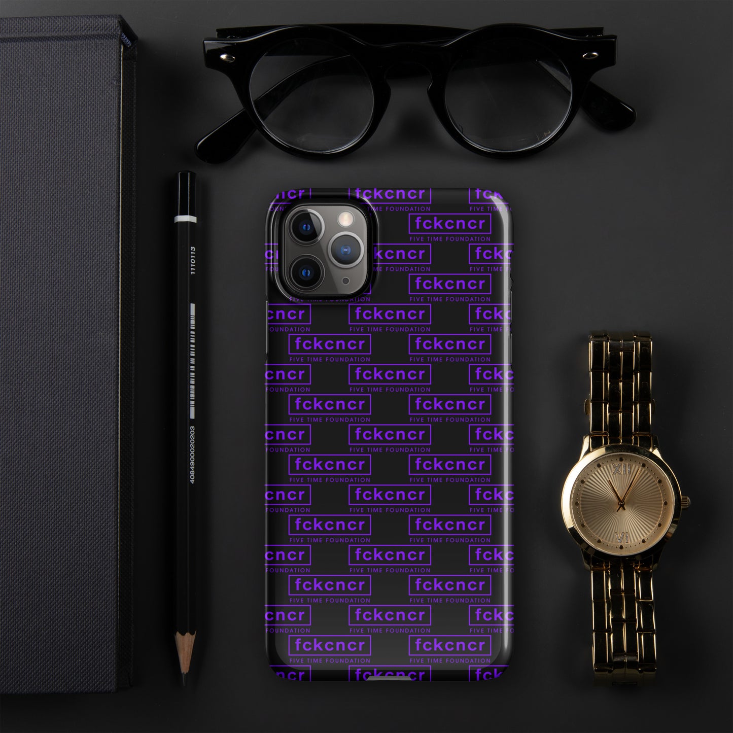 FCKCNCR IPHONE CASE PURPLE EDITION