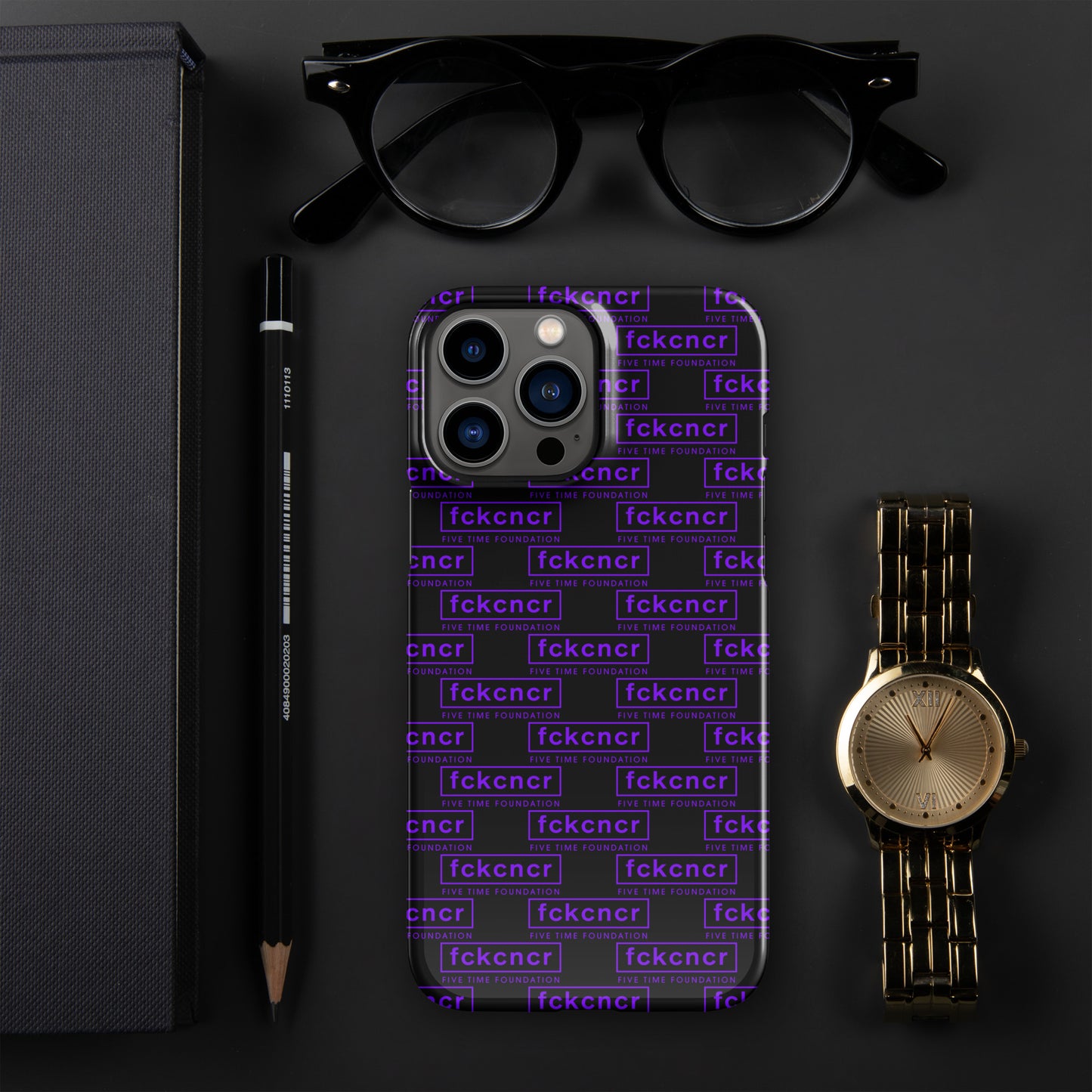 FCKCNCR IPHONE CASE PURPLE EDITION