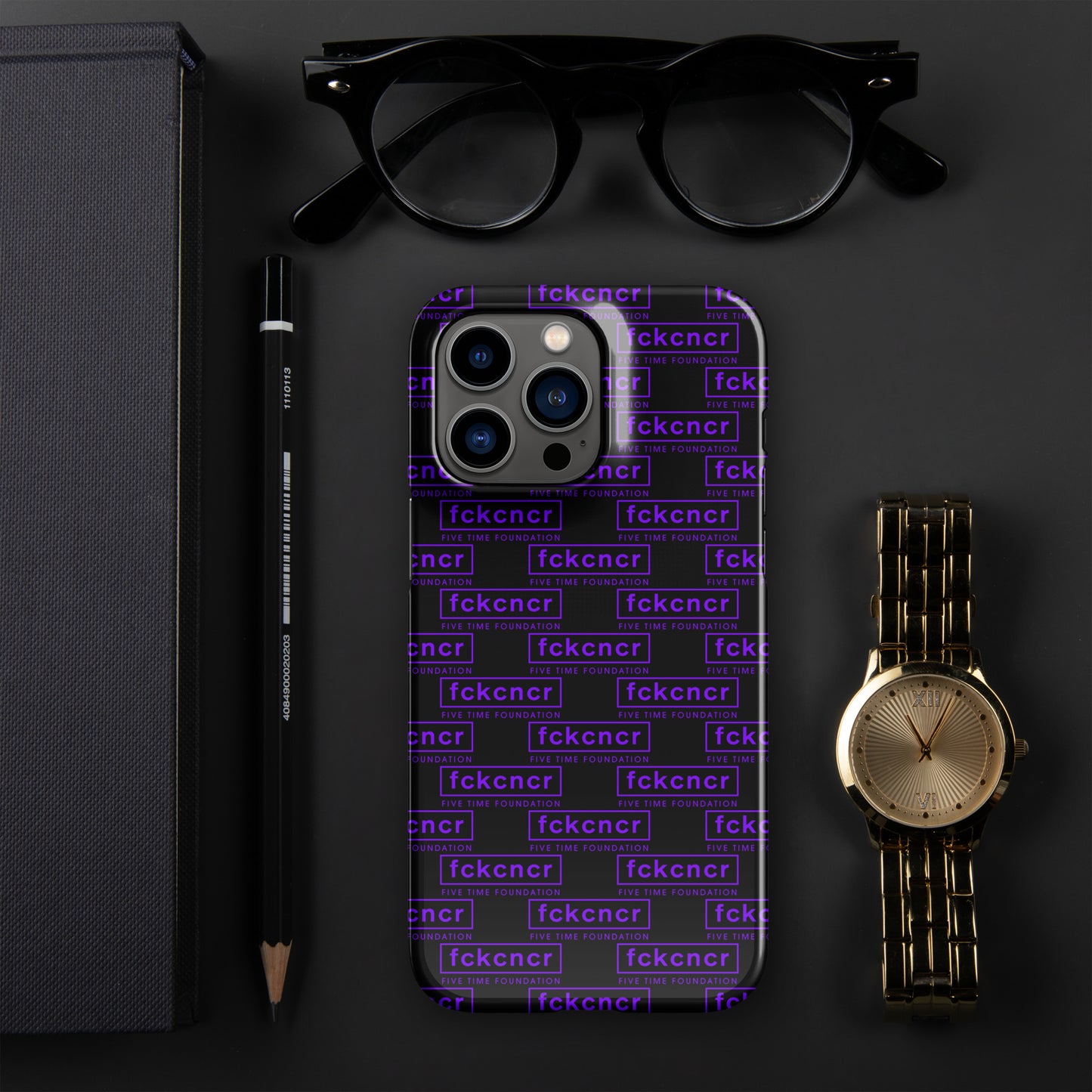 FCKCNCR IPHONE CASE PURPLE EDITION