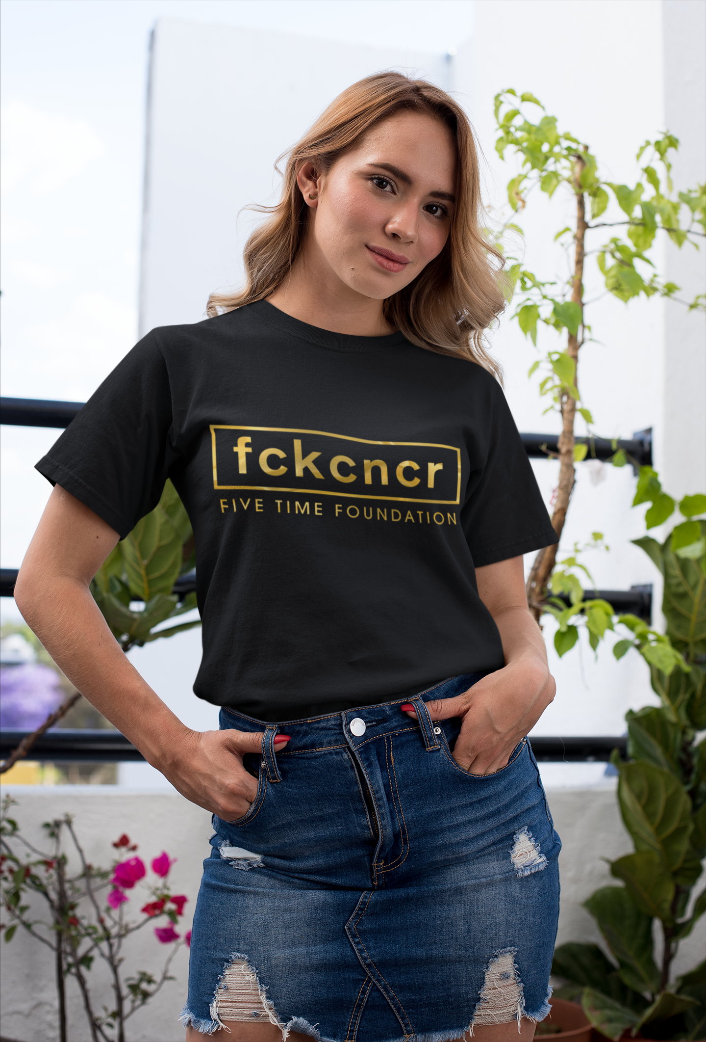 Fckcncr Unisex T-Shirt Gold Yellow Edition