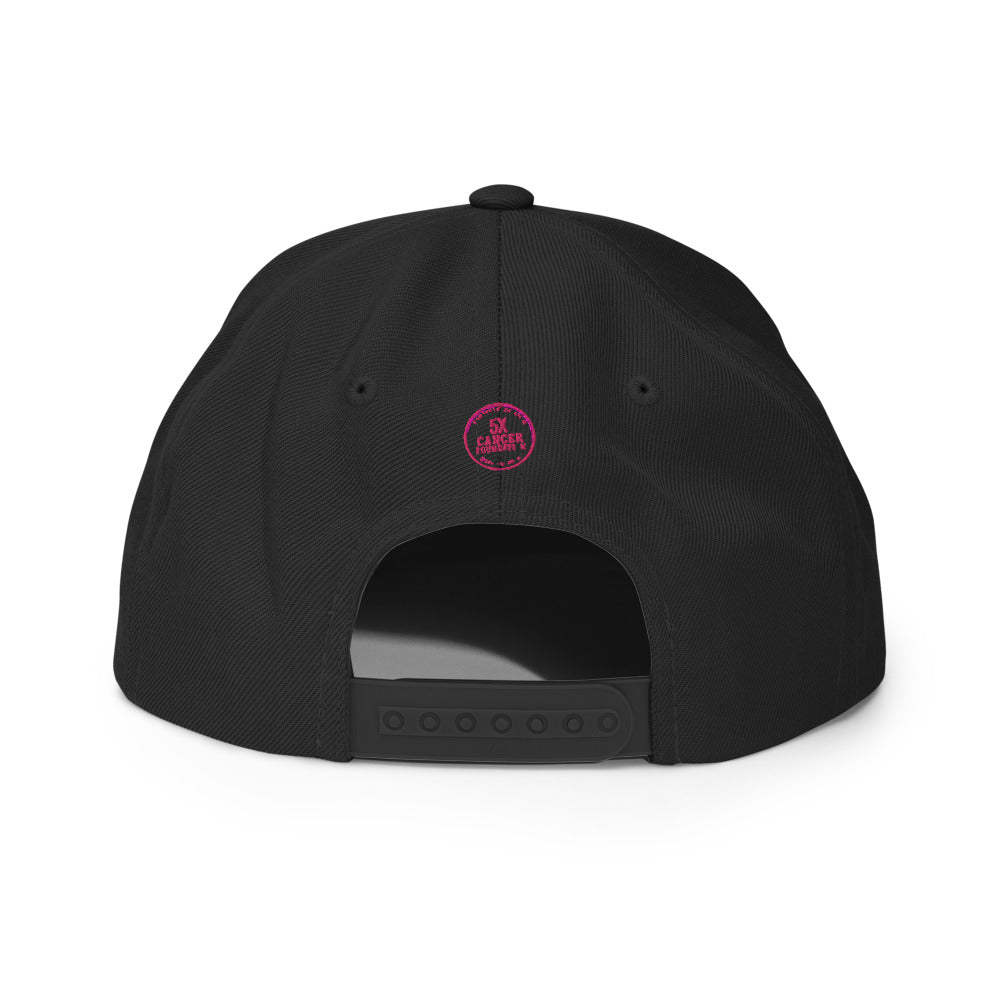 fckcncr Snapback Hat Pink Edition