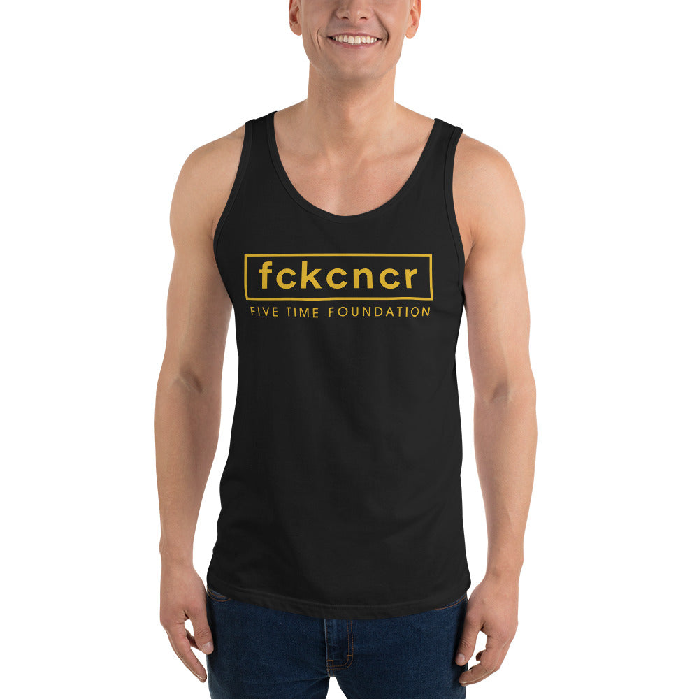 FCKCNCR Unisex Tank Top Gold/Yellow Edition