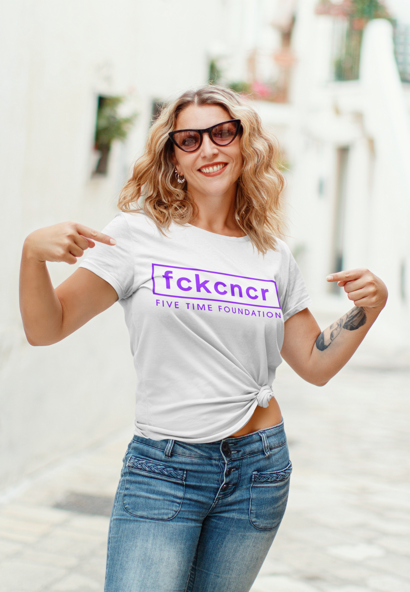 FCKCNCR UNISEX T-SHIRT PURPLE EDITION