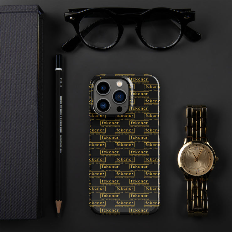 FCKCNCR IPHONE CASE GOLD EDITION