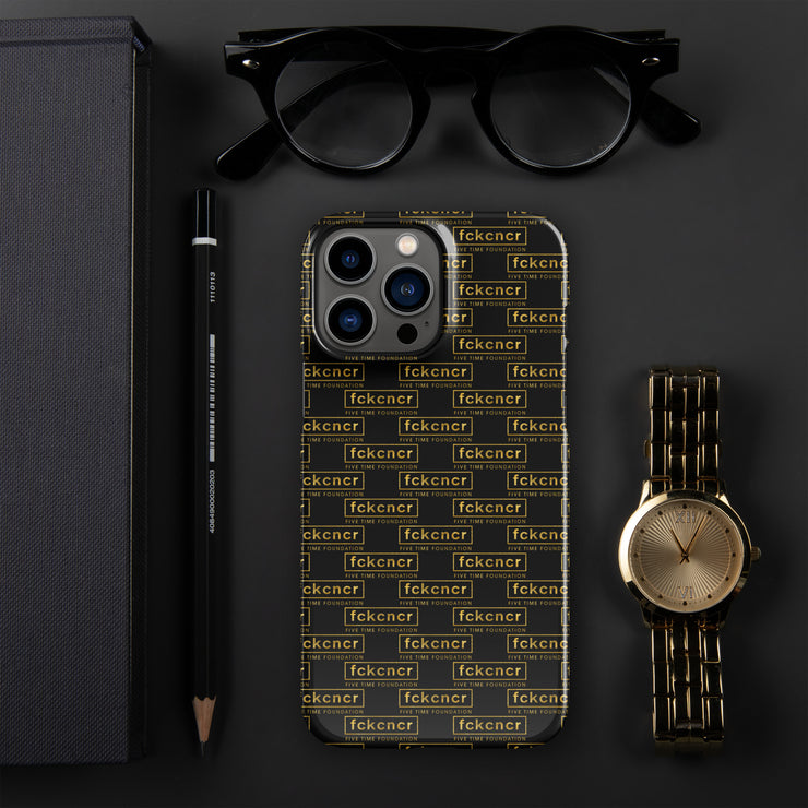 FCKCNCR IPHONE CASE GOLD EDITION