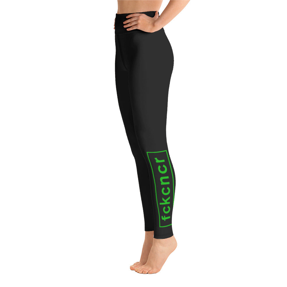 fckcncr Yoga Leggings Green Edition