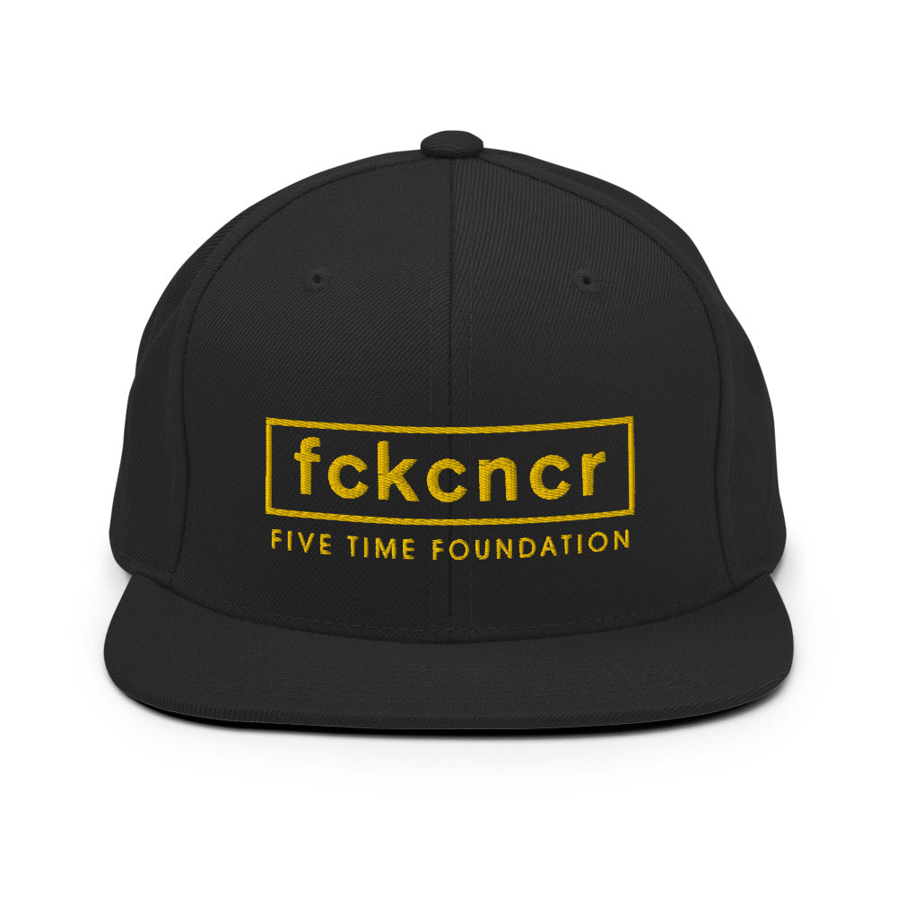 Fckcncr Snapback Hat Gold/Yellow Edition